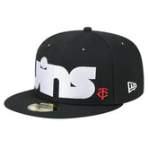 Minnesota Twins New Era Checkered Undervisor 59FIFTY Fitted Hat Online