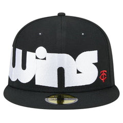 Minnesota Twins New Era Checkered Undervisor 59FIFTY Fitted Hat Online
