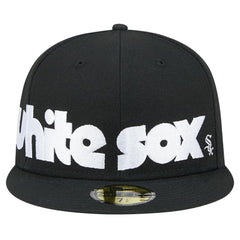 Chicago White Sox New Era Checkered Undervisor 59FIFTY Fitted Hat discount