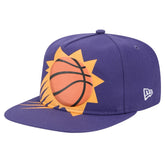 New Era - Phoenix Suns Oversized Puff Print Logo Golfer Snapback Hat - Purple