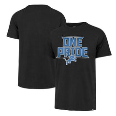 Detroit Lions '47 Regional Franklin T-Shirt Black - 47 brand