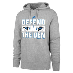 Detroit Lions '47 Regional Headline Pullover Hoodie Gray - 47 brand