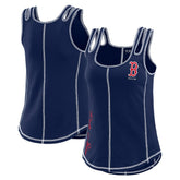 Boston Red Sox WEAR by Erin Andrews Women's Contrast Stitch Tank Top On Sale