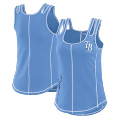 Tampa Bay Rays WEAR by Erin Andrews Women's Contrast Stitch Tank Top Online
