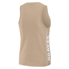 Atlanta Braves WEAR by Erin Andrews Women's Tonal Tank Top On Sale