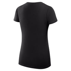 NBA - Milwaukee Bucks G-III 4Her by Carl Banks Women's Super-Slim Fit Lightweight Large City Logo V-Neck T-Shirt - Black