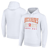 Tampa Bay Buccaneers Starter Unisex Throwback Logo Pullover Hoodie White - NFL