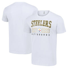 Pittsburgh Steelers Starter Throwback Logo T-Shirt White - NFL