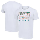 Miami Dolphins Starter Throwback Logo T-Shirt White - NFL