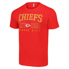 Kansas City Chiefs Starter Throwback Logo T-Shirt Red - NFL