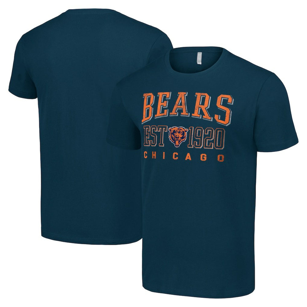 Chicago Bears Starter Throwback Logo T-Shirt Navy - NFL