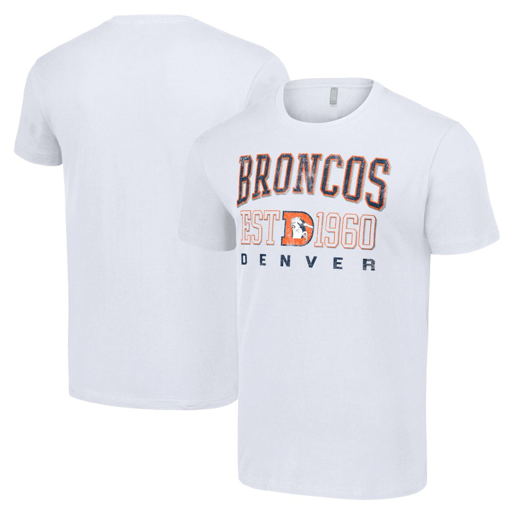 Denver Broncos Starter Throwback Logo T-Shirt White - NFL