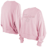 Miami Dolphins New Era Women's Cozy Pullover Sweatshirt Pink - NFL