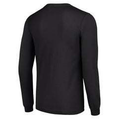 Miami Dolphins Starter Half Helmet Logo Long Sleeve T-Shirt Black - NFL