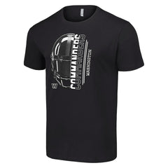 Washington Commanders Starter Half Helmet Logo T-Shirt Black - NFL
