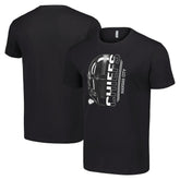 Kansas City Chiefs Starter Half Helmet Logo T-Shirt Black - NFL