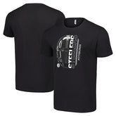Pittsburgh Steelers Starter Half Helmet Logo T-Shirt Black - NFL