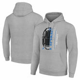 Detroit Lions Starter Unisex Half Helmet Logo Pullover Hoodie Heather Gray - NFL
