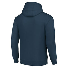 Chicago Bears Starter Unisex Half Helmet Logo Pullover Hoodie Navy - NFL