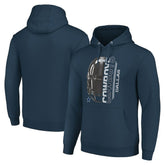 Dallas Cowboys Starter Unisex Half Helmet Logo Pullover Hoodie Navy - NFL
