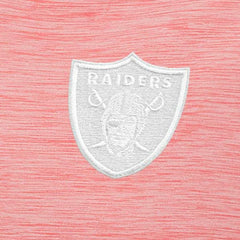 Las Vegas Raiders Antigua Bright Quarter-Zip Pullover Top Coral - NFL