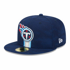 Tennessee Titans New Era 2024 Sideline 59FIFTY Fitted Hat Navy - NFL