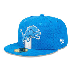 Detroit Lions New Era 2024 Sideline 59FIFTY Fitted Hat Blue - NFL