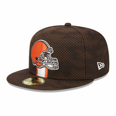 Cleveland Browns New Era 2024 Sideline 59FIFTY Fitted Hat Brown - NFL