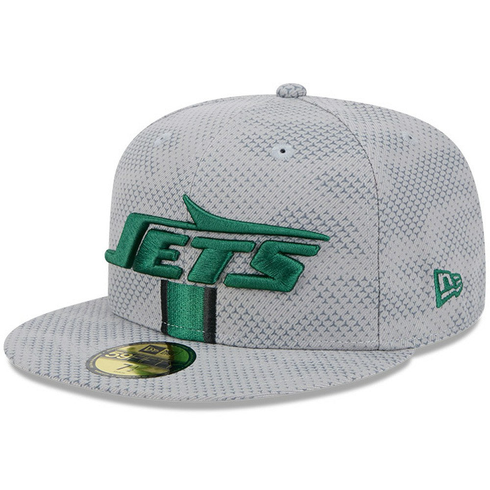 New York Jets New Era 2024 Sideline 59FIFTY Fitted Hat Gray - NFL