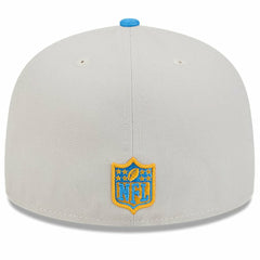 Los Angeles Chargers New Era 2024 Sideline Historic 59FIFTY Fitted Hat Stone/Powder Blue - NFL