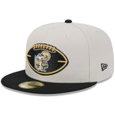 New Orleans Saints New Era 2024 Sideline Historic 59FIFTY Fitted Hat Stone/Black - NFL