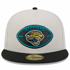Jacksonville Jaguars New Era 2024 Sideline Historic 59FIFTY Fitted Hat Stone/Black - NFL
