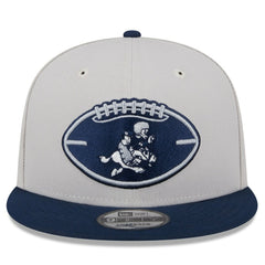 Dallas Cowboys New Era 2024 Sideline Historic 9FIFTY Snapback Hat Stone/Navy - NFL