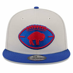 Buffalo Bills New Era 2024 Sideline Historic 9FIFTY Snapback Hat Stone/Royal - NFL