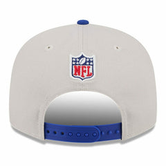 Buffalo Bills New Era 2024 Sideline Historic 9FIFTY Snapback Hat Stone/Royal - NFL
