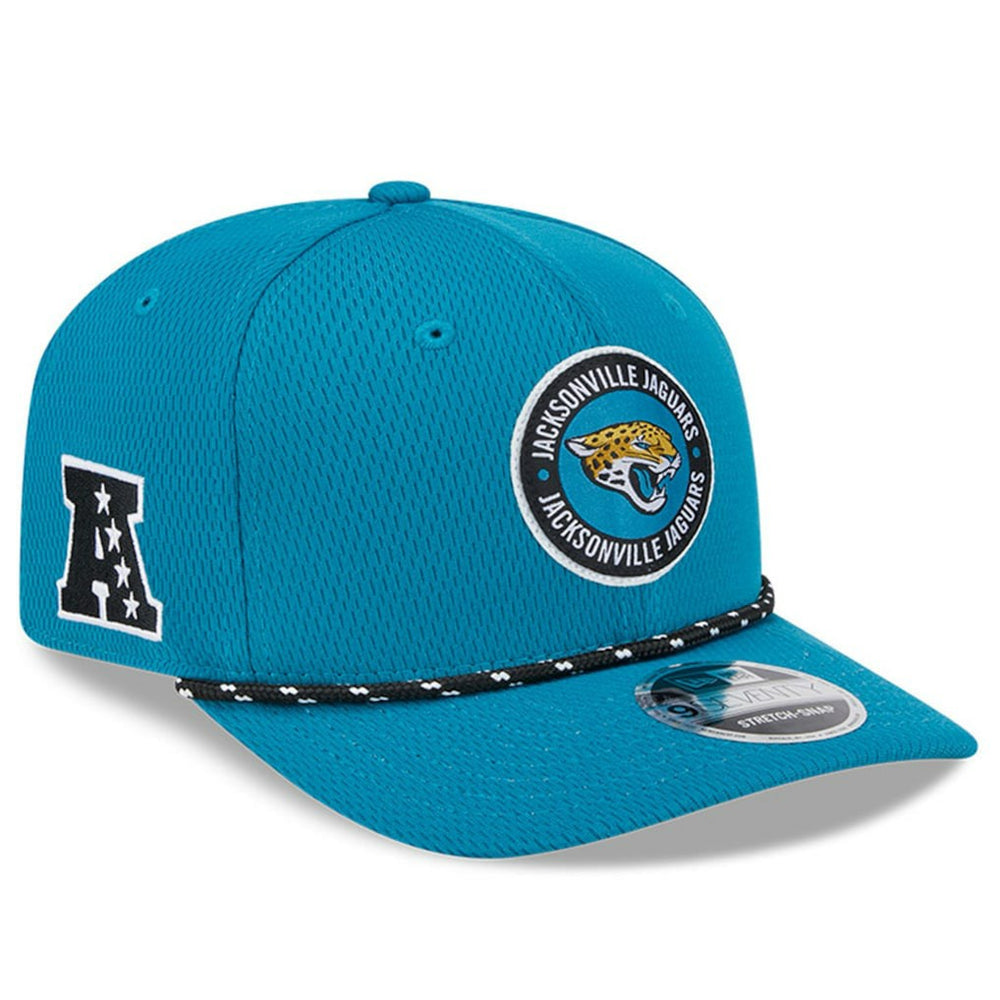 Jacksonville Jaguars New Era 2024 Sideline 9SEVENTY Stretch-Snap Hat Teal - NFL