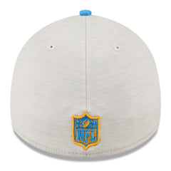 Los Angeles Chargers New Era 2024 Sideline Historic 39THIRTY Flex Hat Stone/Blue - NFL