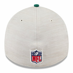 New York Jets New Era 2024 Sideline Historic 39THIRTY Flex Hat Stone/Green - NFL