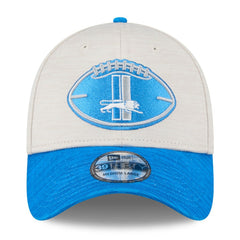 Detroit Lions New Era 2024 Sideline Historic 39THIRTY Flex Hat Stone/Blue - NFL