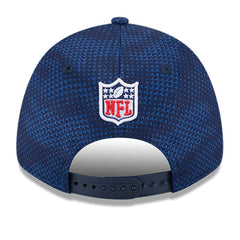 Dallas Cowboys New Era 2024 Sideline 9FORTY Stretch-Snap Hat Navy - NFL