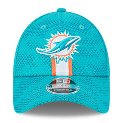 Miami Dolphins New Era 2024 Sideline 9FORTY Stretch-Snap Hat Aqua - NFL