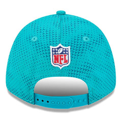 Miami Dolphins New Era 2024 Sideline 9FORTY Stretch-Snap Hat Aqua - NFL