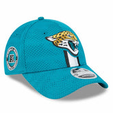 Jacksonville Jaguars New Era 2024 Sideline 9FORTY Stretch-Snap Hat Teal - NFL