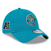 Jacksonville Jaguars New Era 2024 Sideline 9TWENTY Adjustable Hat Teal - NFL