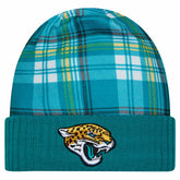 Jacksonville Jaguars New Era Sideline Statement Cuffed Knit Hat Teal - NFL