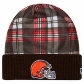 Cleveland Browns New Era Sideline Statement Cuffed Knit Hat Brown - NFL