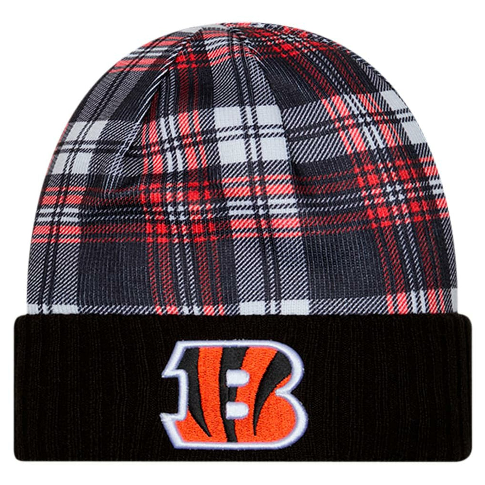 Cincinnati Bengals New Era Sideline Statement Cuffed Knit Hat Black - NFL