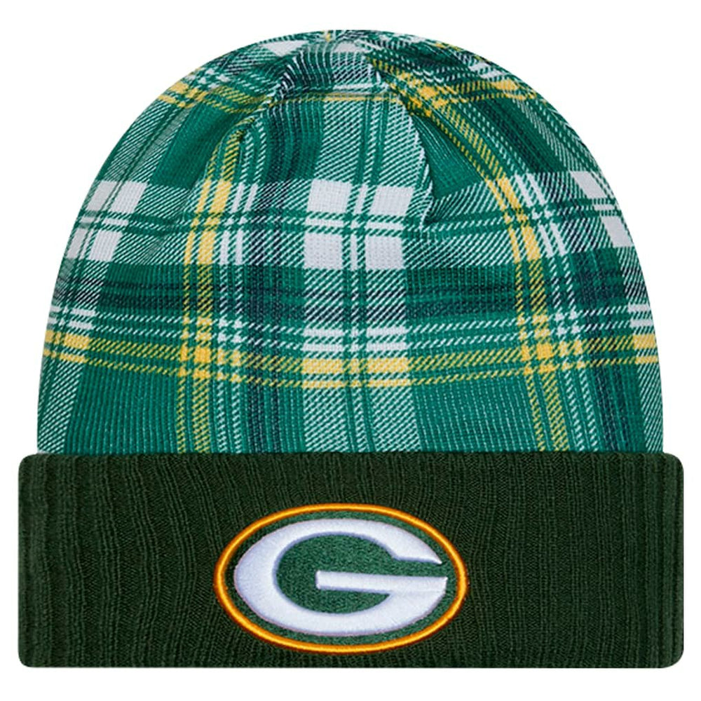 Green Bay Packers New Era Sideline Statement Cuffed Knit Hat Green - NFL