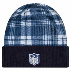 Dallas Cowboys New Era Youth Sideline Statement Cuffed Knit Navy - NFL