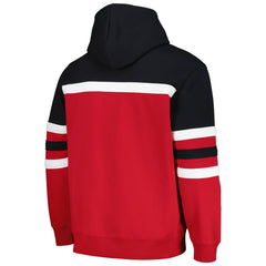 Mitchell & Ness - Portland Trail Blazers Head Coach Pullover Hoodie - Red/Black